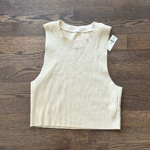 Cream Top from Aerie